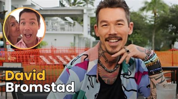 Is David Bromstad married or married, who is his partner?