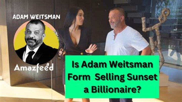 Selling Sunset Billionaire Adam Weitsman Wife Kim Weitsman and Kids ·